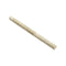 Durango Cream Honed Bullnose Liner Trim Tile 3/4x12"